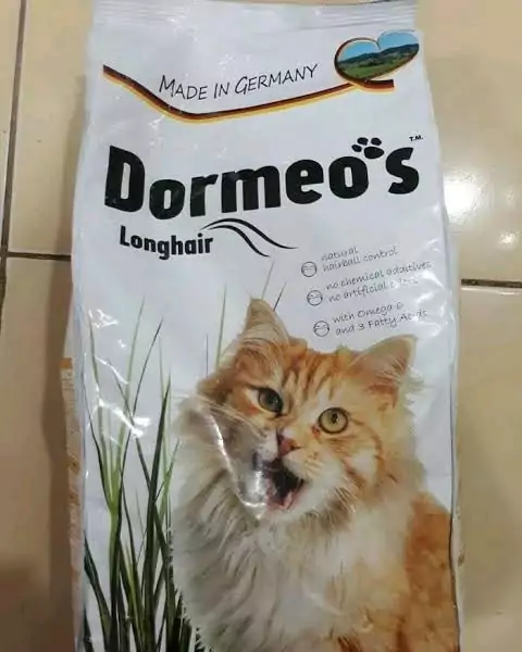 review makanan kucing dormeos longhair